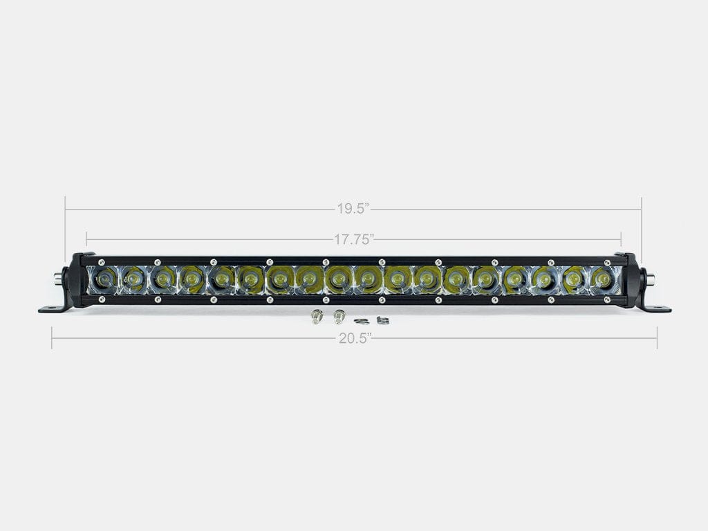 Cali Raised LED LED Light Bars 20" Slim Single Row LED Bar