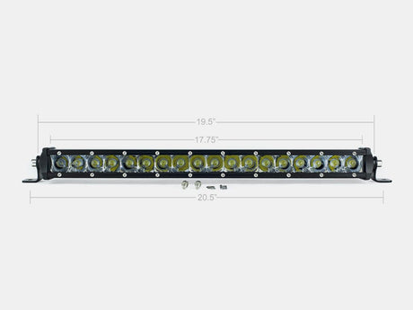Cali Raised LED LED Light Bars 20" Slim Single Row LED Bar