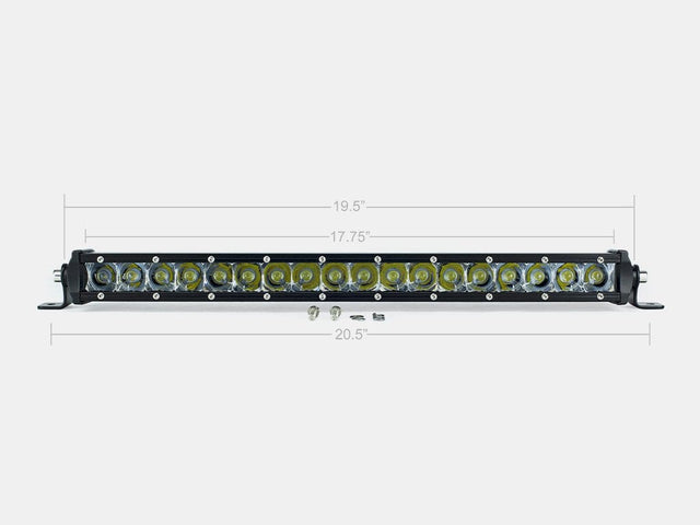 Cali Raised LED LED Light Bars 20" Slim Single Row LED Bar