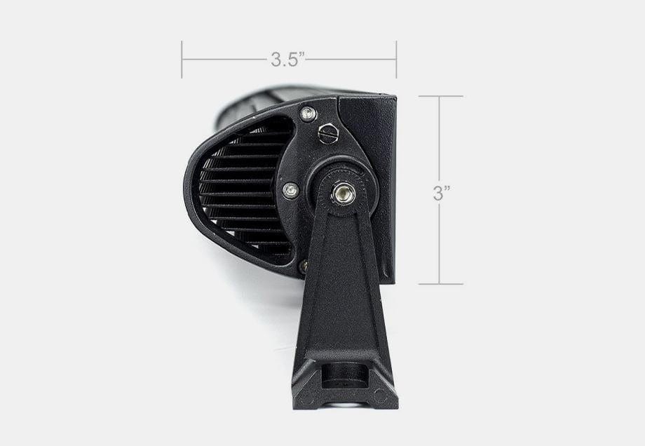 Cali Raised LED LED Light Bars 22" Dual Row 5D Optic OSRAM LED Bar