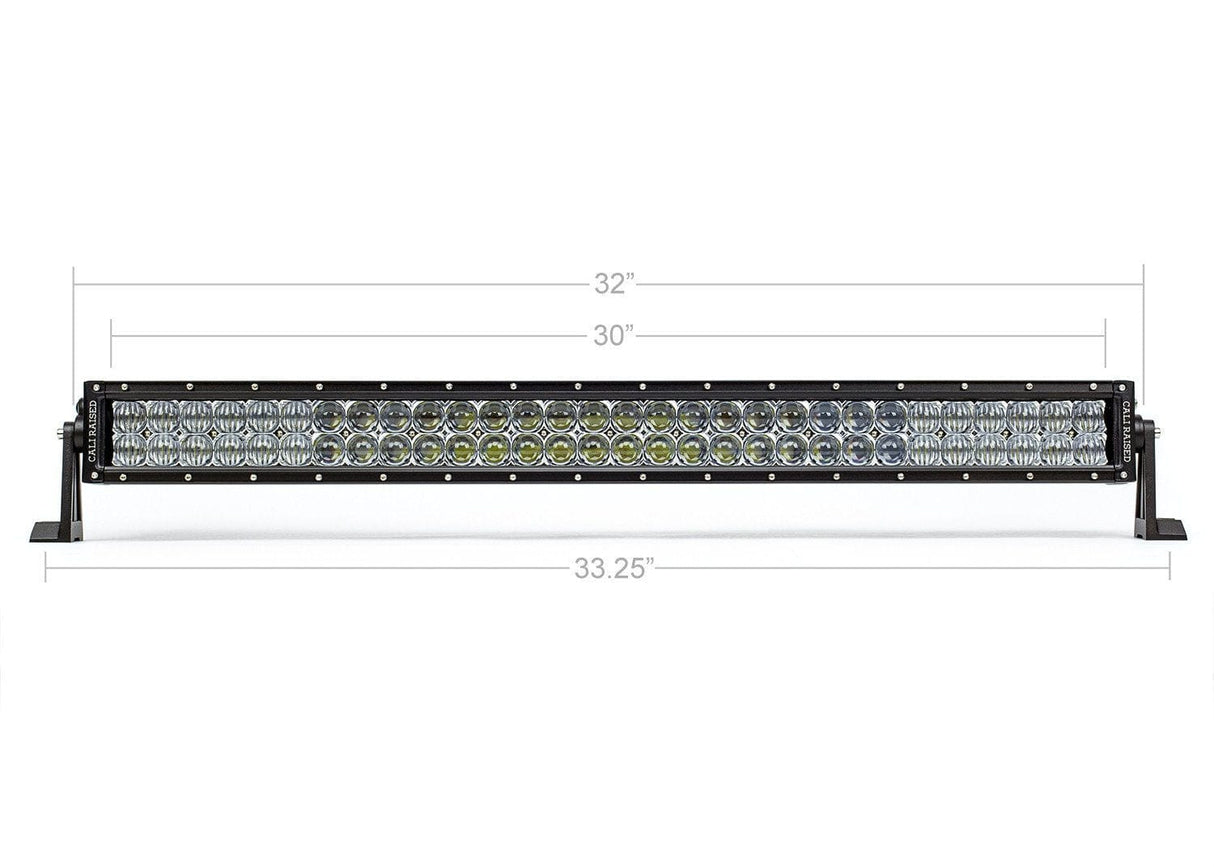 Cali Raised LED LED Light Mount Kits 32" Upper Grille LED Light Bar Brackets Kit For 2016-2023 Toyota Tacoma