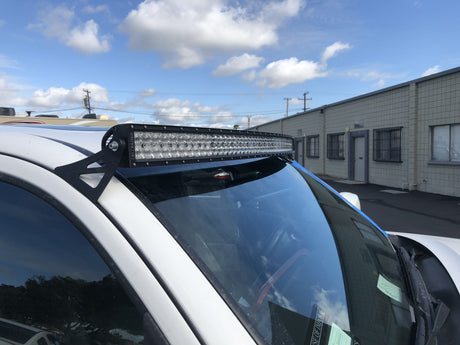 Cali Raised LED LED Light Mount Kits 52" Curved LED Light Bar Roof Brackets Kit For 2005-2023 Toyota Tacoma