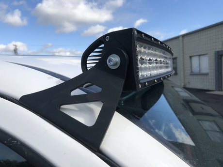 Cali Raised LED LED Light Mount Kits 52" Curved LED Light Bar Roof Brackets Kit For 2005-2023 Toyota Tacoma