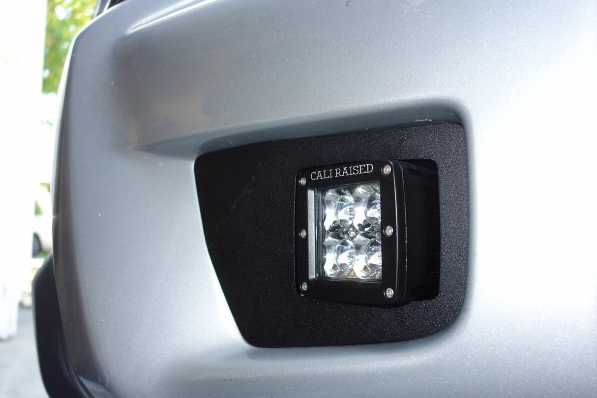 Cali Raised LED LED Light Mount Kits LED Fog Light Pod Replacements Brackets Kit For 2012-2015 Toyota Tacoma
