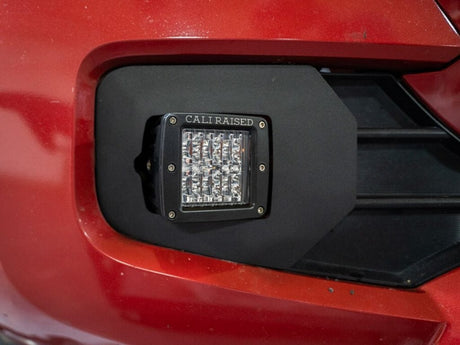 Cali Raised LED LED Light Mount Kits LED Fog Light Pod Replacements Brackets Kit For 2016-2023 Toyota Tacoma
