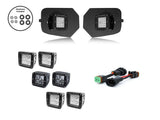 Cali Raised LED LED Light Mount Kits LED Fog Light Pod Replacements Brackets Kit For 2016-2023 Toyota Tacoma