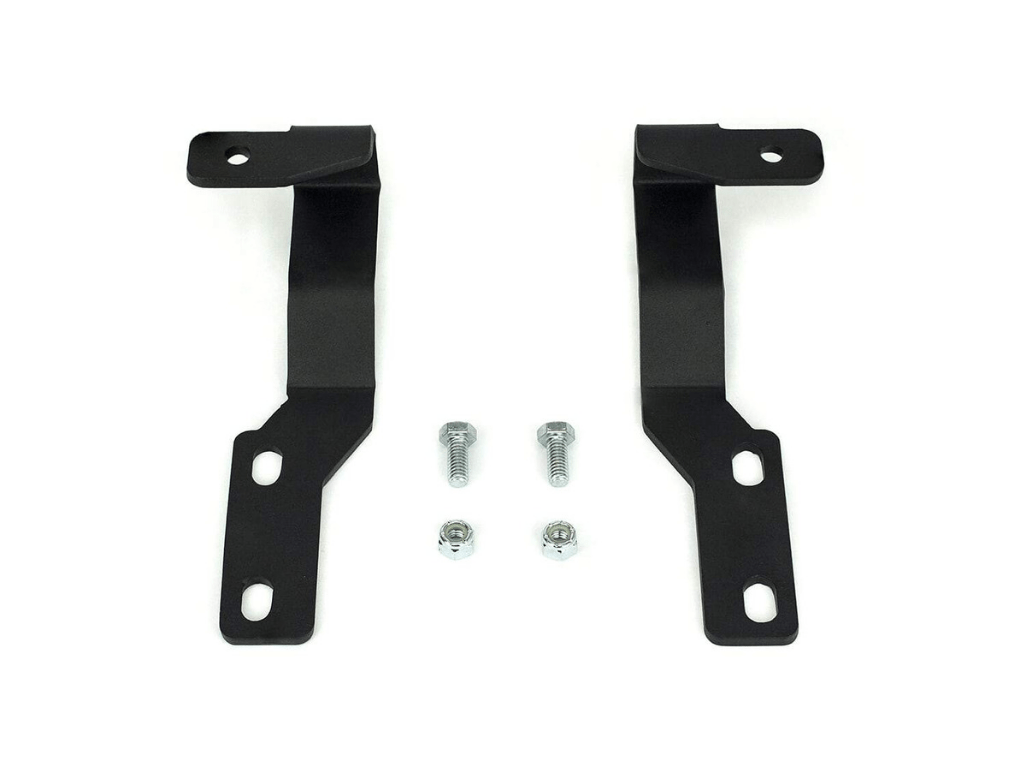 Cali Raised LED LED Light Mount Kits Low Profile LED Ditch Light Brackets Kit For 2005-2015 Toyota Tacoma