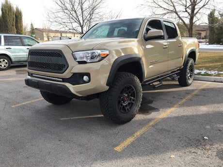 Cali Raised LED LED Light Mounts/Combos 32" Lower Bumper Flush Slim Light Bar Kit For 2016-2023 Toyota Tacoma