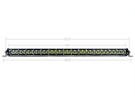 Cali Raised LED LED Light Mounts/Combos 32" Lower Bumper Flush Slim Light Bar Kit For 2016-2023 Toyota Tacoma