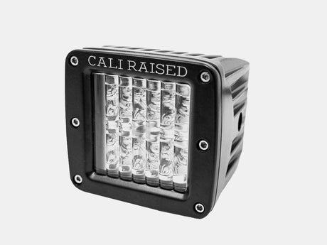 Cali Raised LED LED Light Mounts/Combos 3X2 18W LED PODS Bed Rail LED Pod Brackets Kit For Toyota Truck