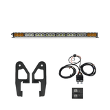 Cali Raised LED LED Light Mounts/Combos 43 in Dual Function  W/ Square Dual OEM Switch Premium Roof Rack Front Light Bar Kit for Toyota Tacoma 2024+