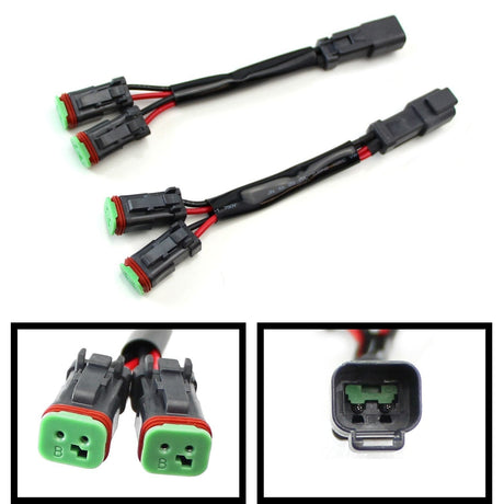 Cali Raised LED Lighting Accessories Ditch Light Bracket Extensions