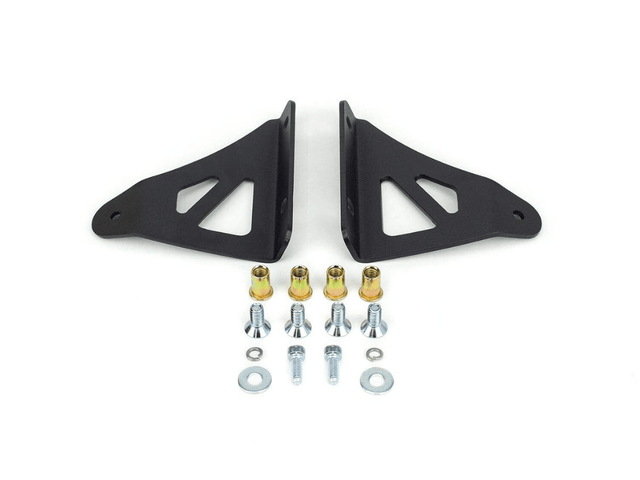 Cali Raised LED Mounting Brackets 52" Curved LED Light Bar Roof Mounting Brackets For 2005-2023 Toyota Tacoma