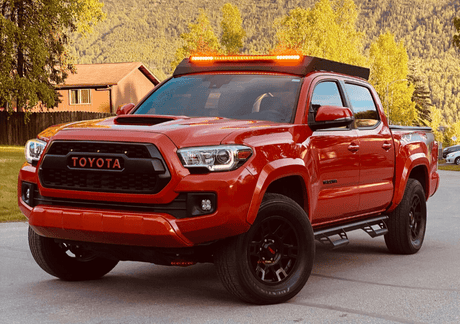 Cali Raised LED Racks Economy Roof Rack For 2005-2023 Toyota Tacoma