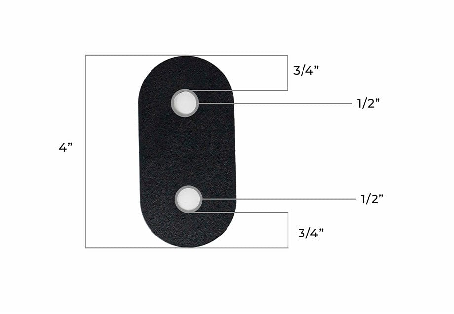 Cali Raised LED Recovery Gear Recovery Board Mounts for Bed Rack