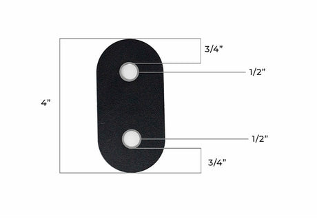Cali Raised LED Recovery Gear Recovery Board Mounts for Bed Rack