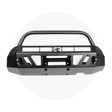 Cali Raised LED Rock Sliders/Armor Bull Bar / No Light Bar Stealth Bumper For 2016-2023 Tacoma