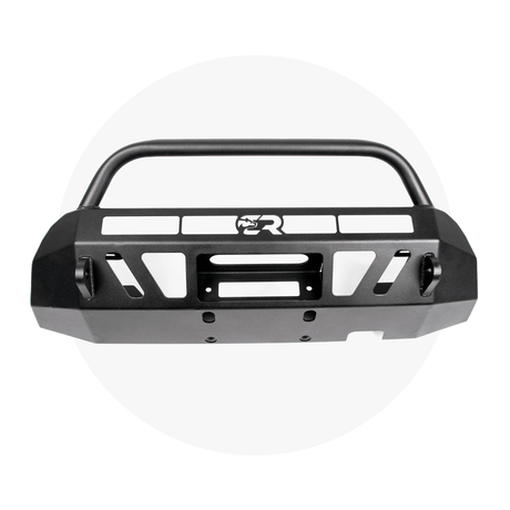 Cali Raised LED Rock Sliders/Armor Bull Bar / No Light Bar Stealth Bumper For 2016-2023 Tacoma