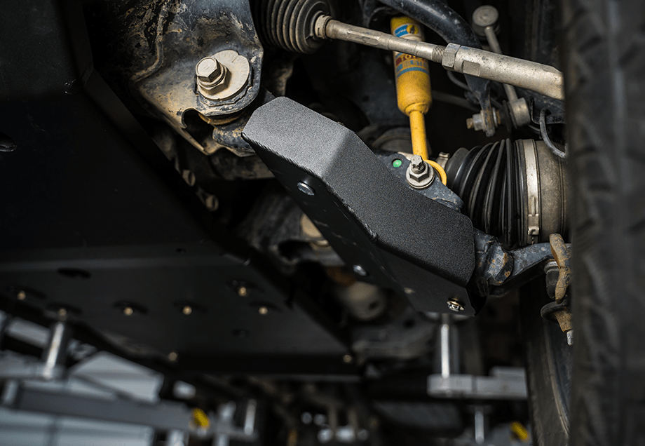 Cali Raised LED Rock Sliders/Armor Lower Control Arm Skid Plate For 2005-2023 Toyota Tacoma