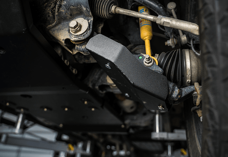 Cali Raised LED Rock Sliders/Armor Lower Control Arm Skid Plate For 2005-2023 Toyota Tacoma