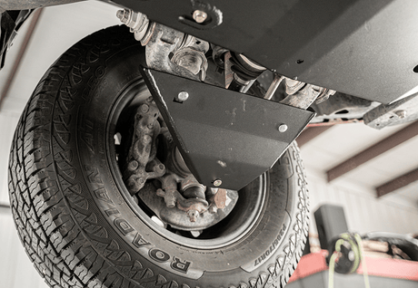 Cali Raised LED Rock Sliders/Armor Lower Control Arm Skid Plate For 2005-2023 Toyota Tacoma