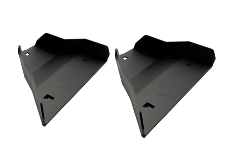 Cali Raised LED Rock Sliders/Armor Lower Control Arm Skid Plate For 2005-2023 Toyota Tacoma