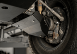 Cali Raised LED Rock Sliders/Armor Lower Control Arm Skid Plate For 2005-2023 Toyota Tacoma