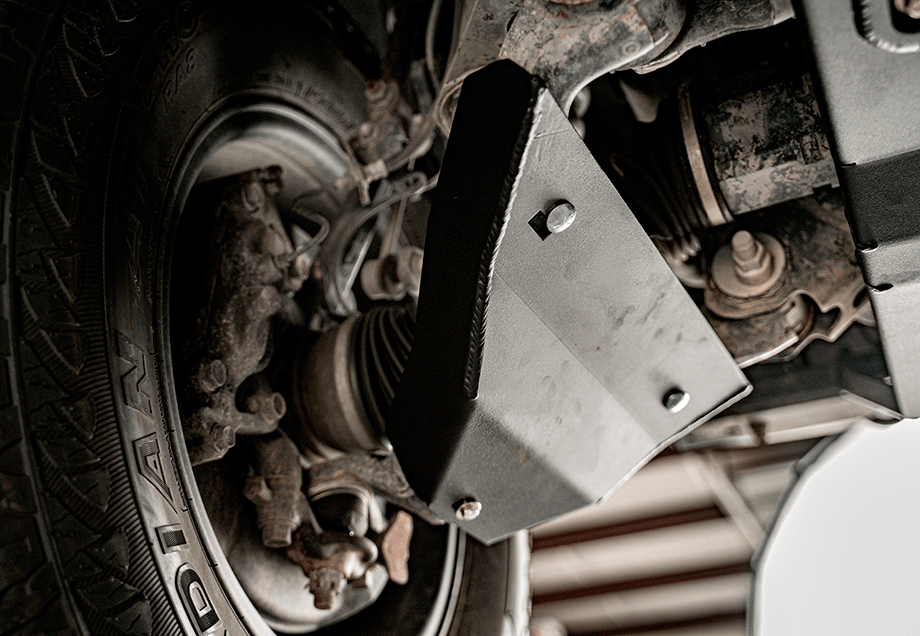 Cali Raised LED Rock Sliders/Armor Lower Control Arm Skid Plate For 2005-2023 Toyota Tacoma