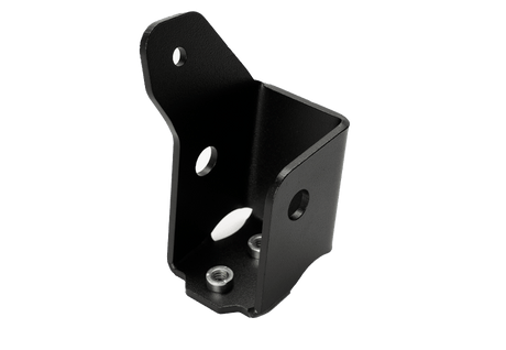 Cali Raised LED Rock Sliders/Armor Rear Shock Skid Plate For 2005-2023 Toyota Tacoma