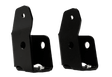 Cali Raised LED Rock Sliders/Armor Rear Shock Skid Plate For 2005-2023 Toyota Tacoma