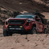 Cali Raised LED Rock Sliders/Armor Stealth Bumper For 2024+ Tacoma