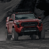 Cali Raised LED Rock Sliders/Armor Stealth Bumper For 2024+ Tacoma