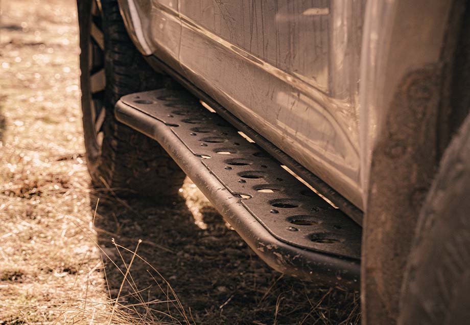 Cali Raised LED Rock Sliders/Armor Step Edition Rock Slider For 2024+ Toyota Tacoma