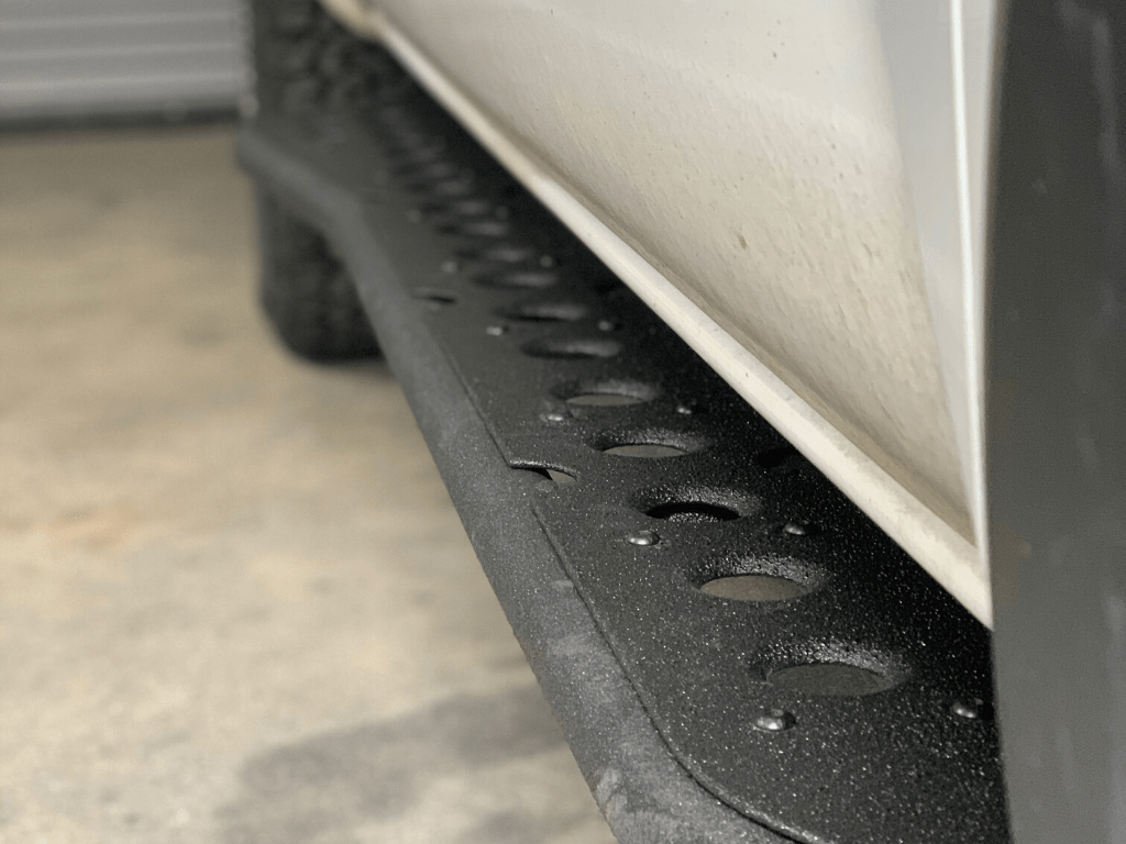 Cali Raised LED Rock Sliders/Armor Step Edition Rock Slider For 2024+ Toyota Tacoma