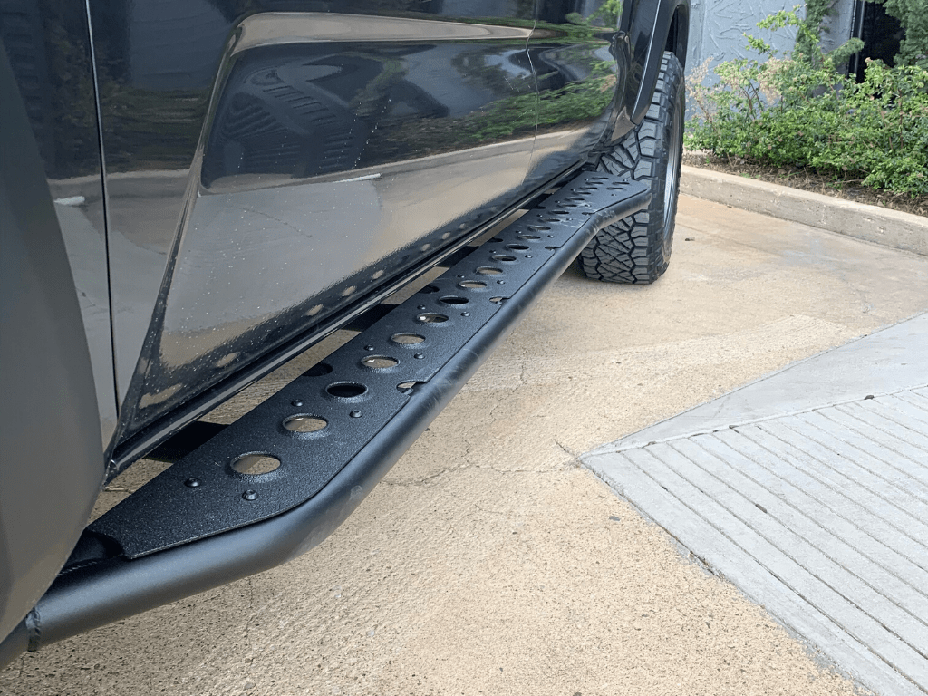Cali Raised LED Rock Sliders/Armor Step Edition Rock Slider For 2024+ Toyota Tacoma