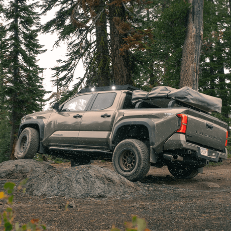 Cali Raised LED Rock Sliders/Armor Step Edition Rock Sliders For 2024+ Toyota Tacoma
