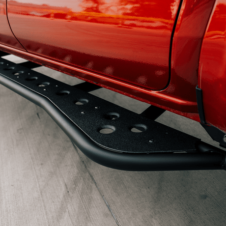 Cali Raised LED Rock Sliders/Armor Step Edition Rock Sliders For 2024+ Toyota Tacoma