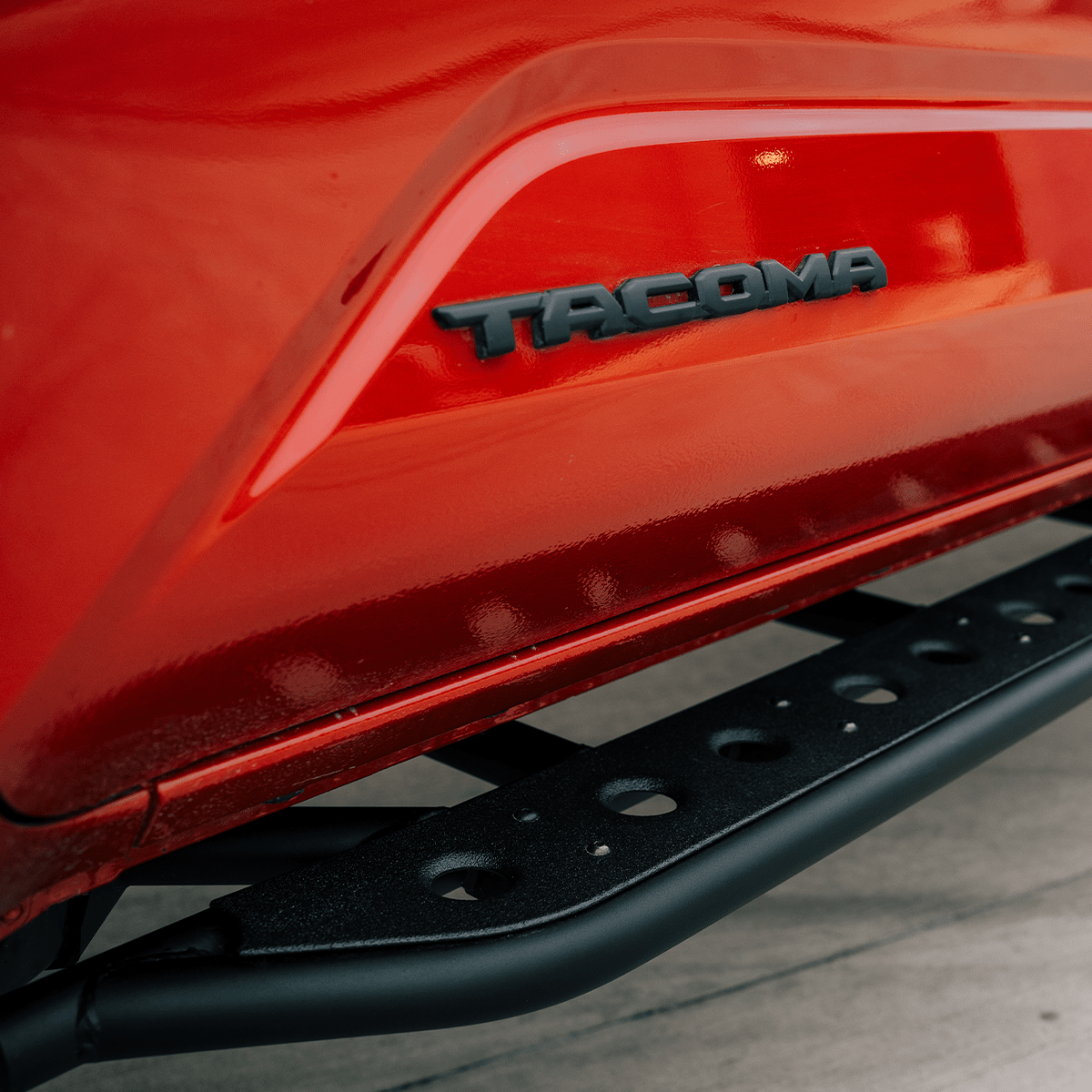 Cali Raised LED Rock Sliders/Armor Step Edition Rock Sliders For 2024+ Toyota Tacoma