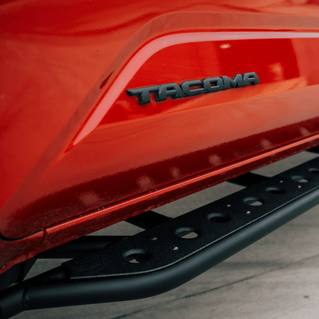 Cali Raised LED Rock Sliders/Armor Step Edition Rock Sliders For 2024+ Toyota Tacoma