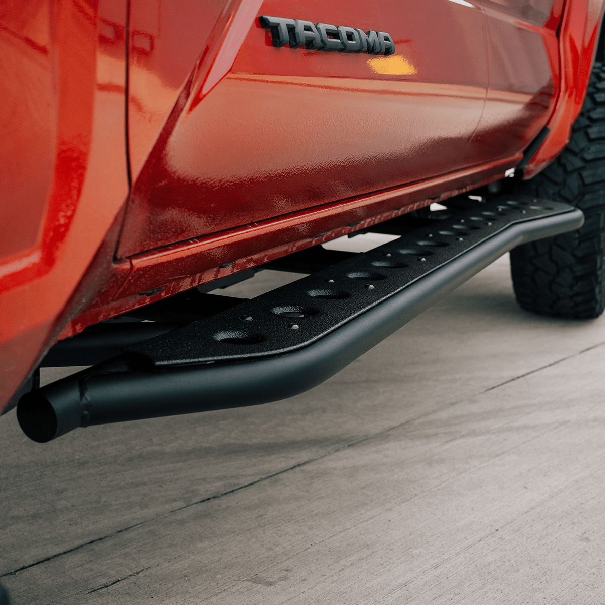 Cali Raised LED Rock Sliders/Armor Step Edition Rock Sliders For 2024+ Toyota Tacoma
