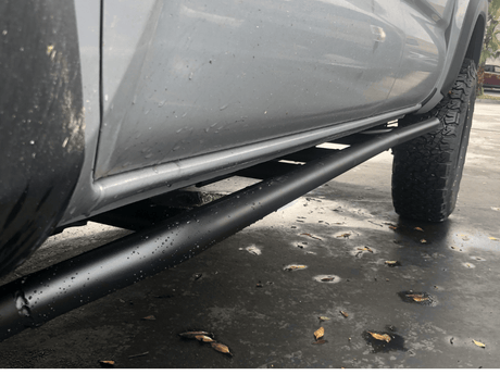 Cali Raised LED Rock Sliders/Armor Trail Edition Rock Sliders For 2005-2023 Toyota Tacoma