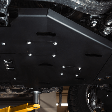 Cali Raised LED Skid Plate Cat Shield & Transmission Skid Plate For 2024+ Toyota Tacoma
