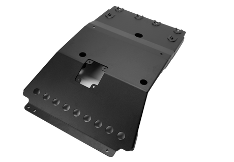 Cali Raised LED Skid Plate Front Skid Plate For 2005-2023 Toyota Tacoma