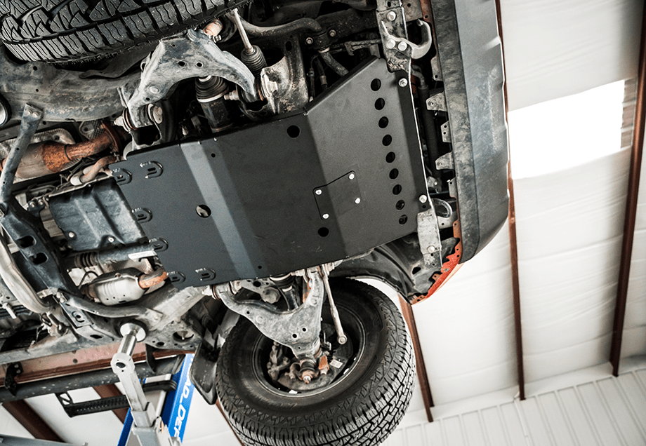 Cali Raised LED Skid Plate Front Skid Plate For 2005-2023 Toyota Tacoma