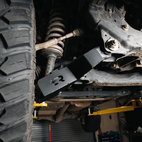 Cali Raised LED Skid Plate Lower Control Arm Skid Plate For 2024+ Toyota Tacoma