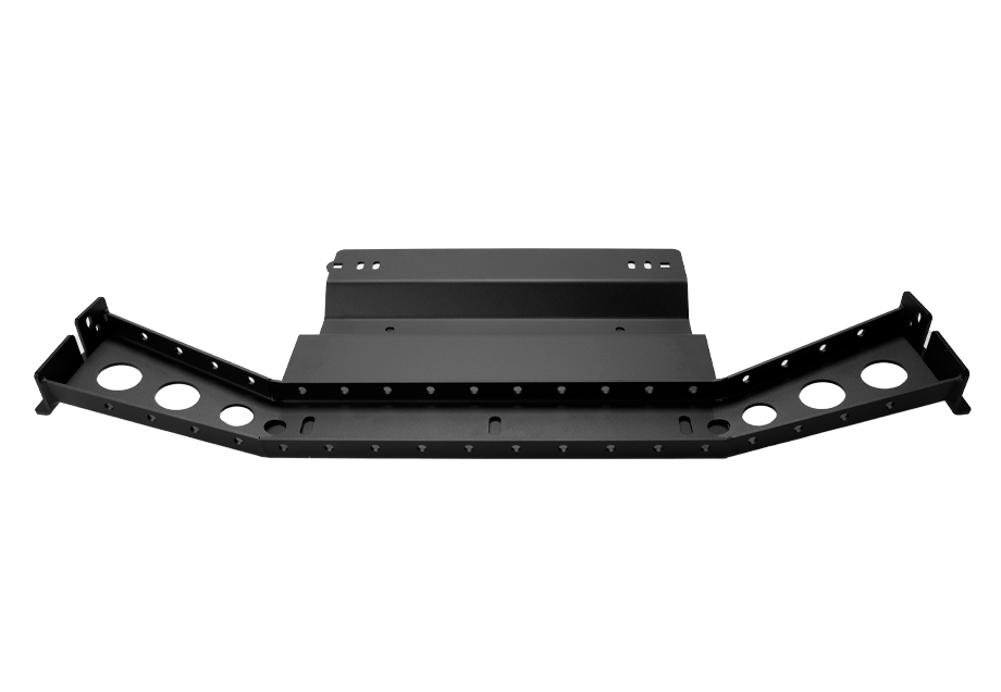 Cali Raised LED Skid Plate Transfer Case Skid Plate For 2016-2023 Toyota Tacoma