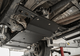 Cali Raised LED Skid Plate Transfer Case Skid Plate For 2016-2023 Toyota Tacoma