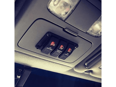 Cali Raised LED Switches Rocker Switch Panel (3) For 2016-2023 Toyota Tacoma