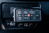Cali Raised LED Switches Vehicle Accessory 8 Switch Control System (Blue Backlighting)