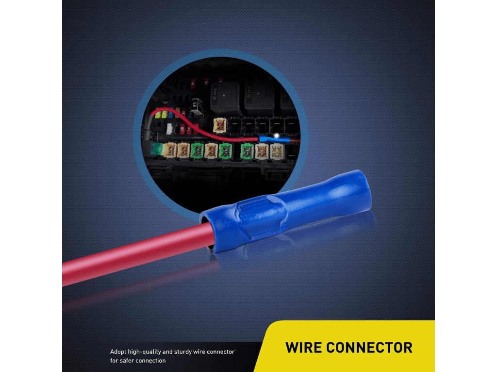 Cali Raised LED Wiring 12V Add A Fuse Kit W/5Amp Lo Profile Mini Blade Fuse